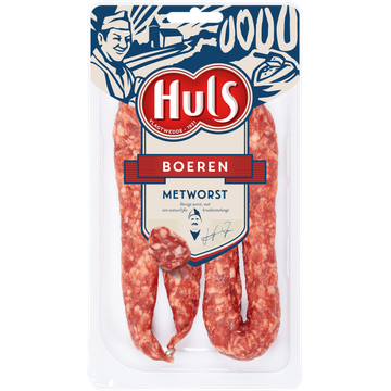 Huls Boerenmetworst 2 x 110 g