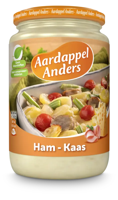 Aardappel Anders Ham - kaas