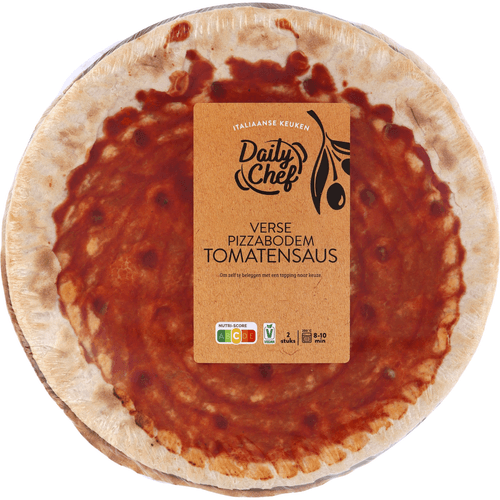 Daily Chef Pizzabodem met tomatensaus