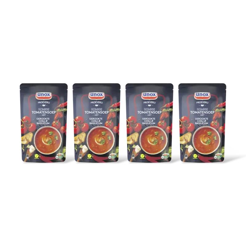 Unox Unox Romige tomatensoep 4-pack