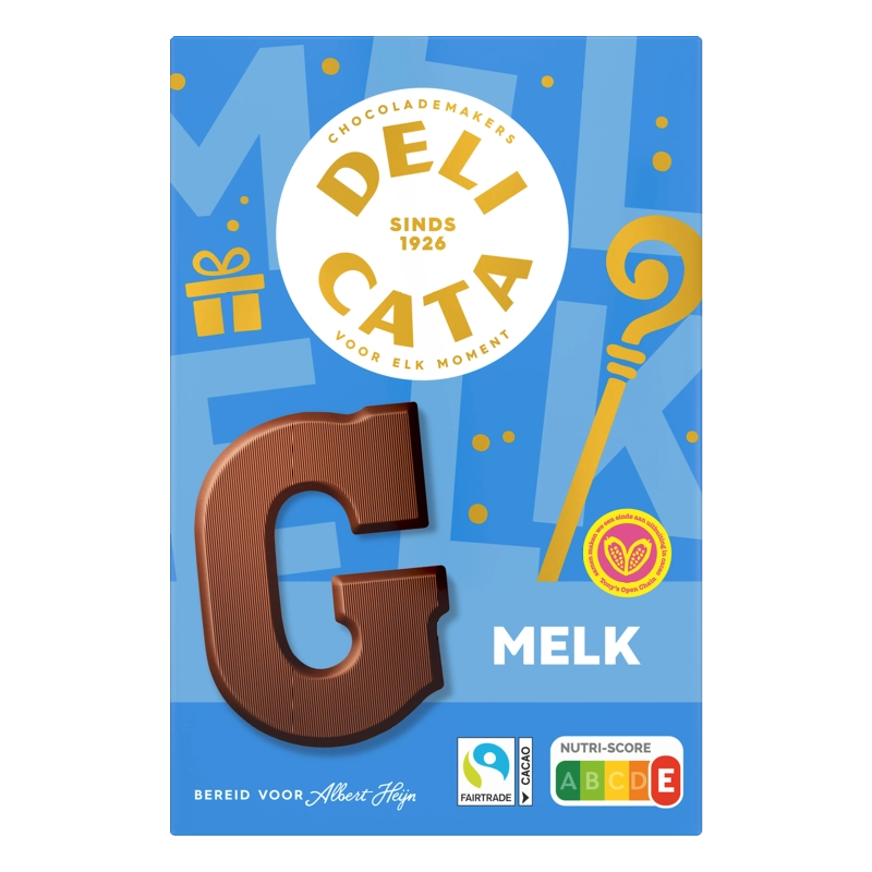 Delicata Chocoladeletter melk G
