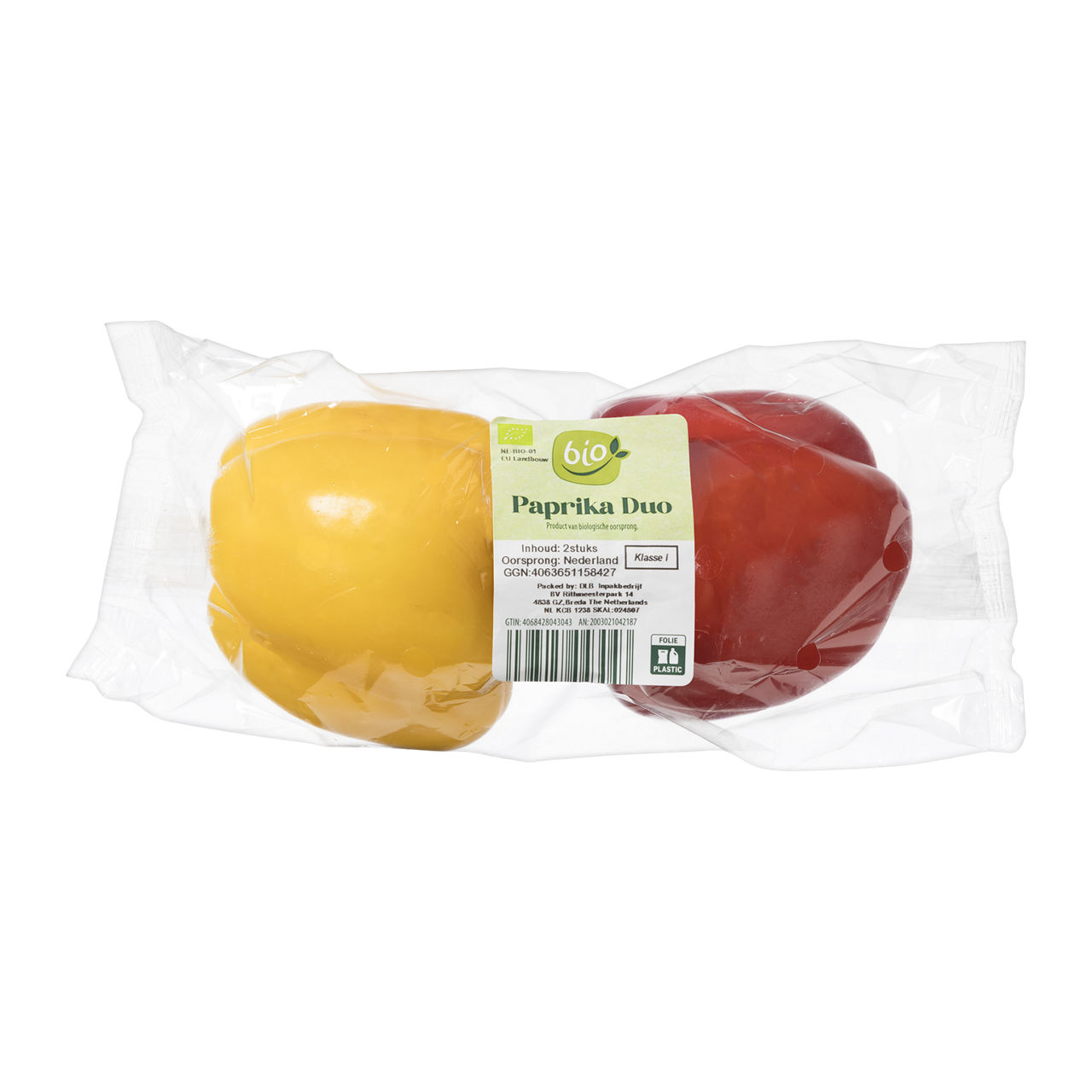 Biologische paprika's