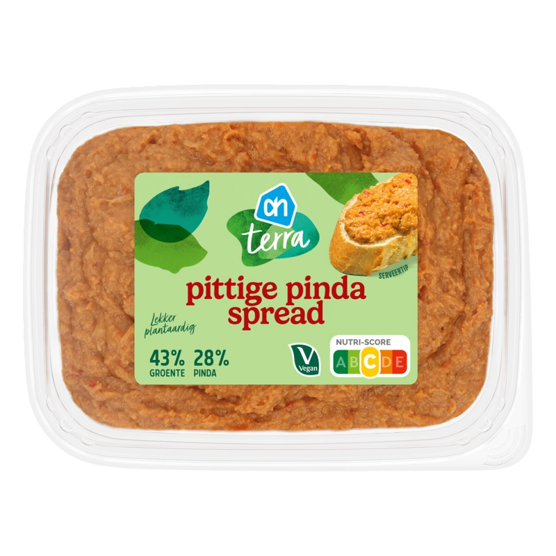 AH Terra Pittige pinda spread