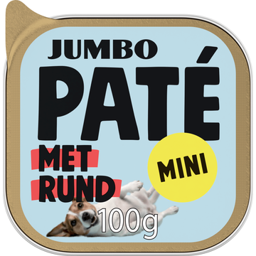 Jumbo Hondenpaté Mini Rund 100 g