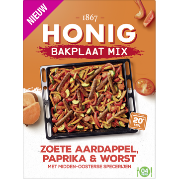Honig Bakplaat Mix Zoete Aardappel, Paprika & Worst 36g