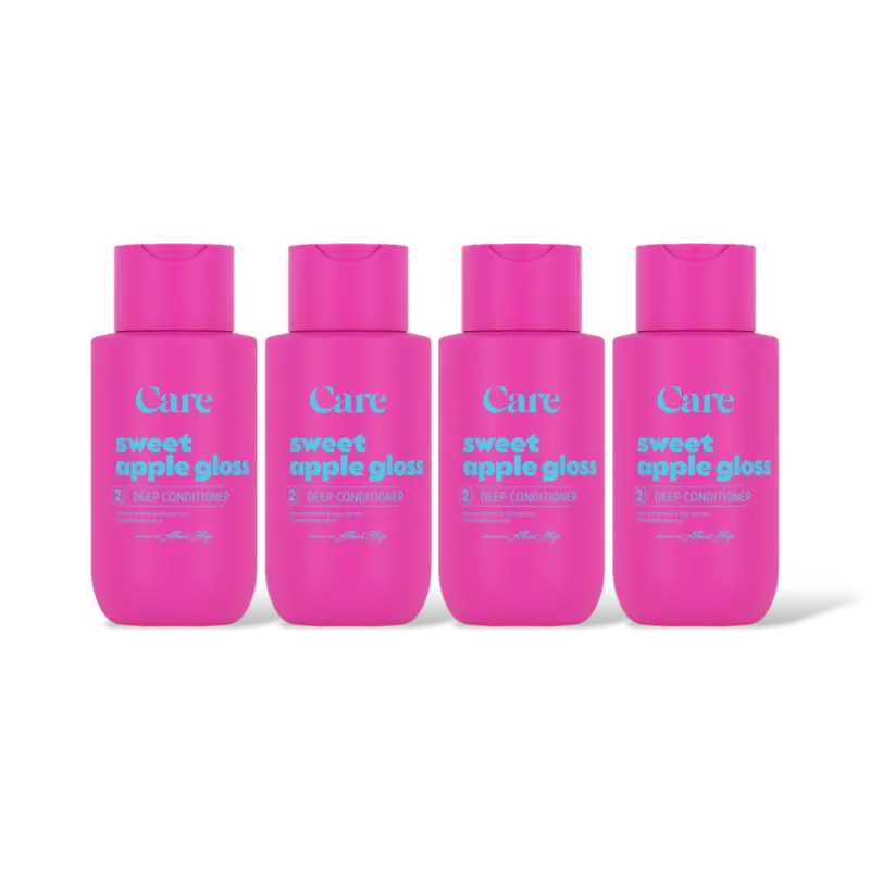 Care Sweet apple gloss deep conditioner 4-pck