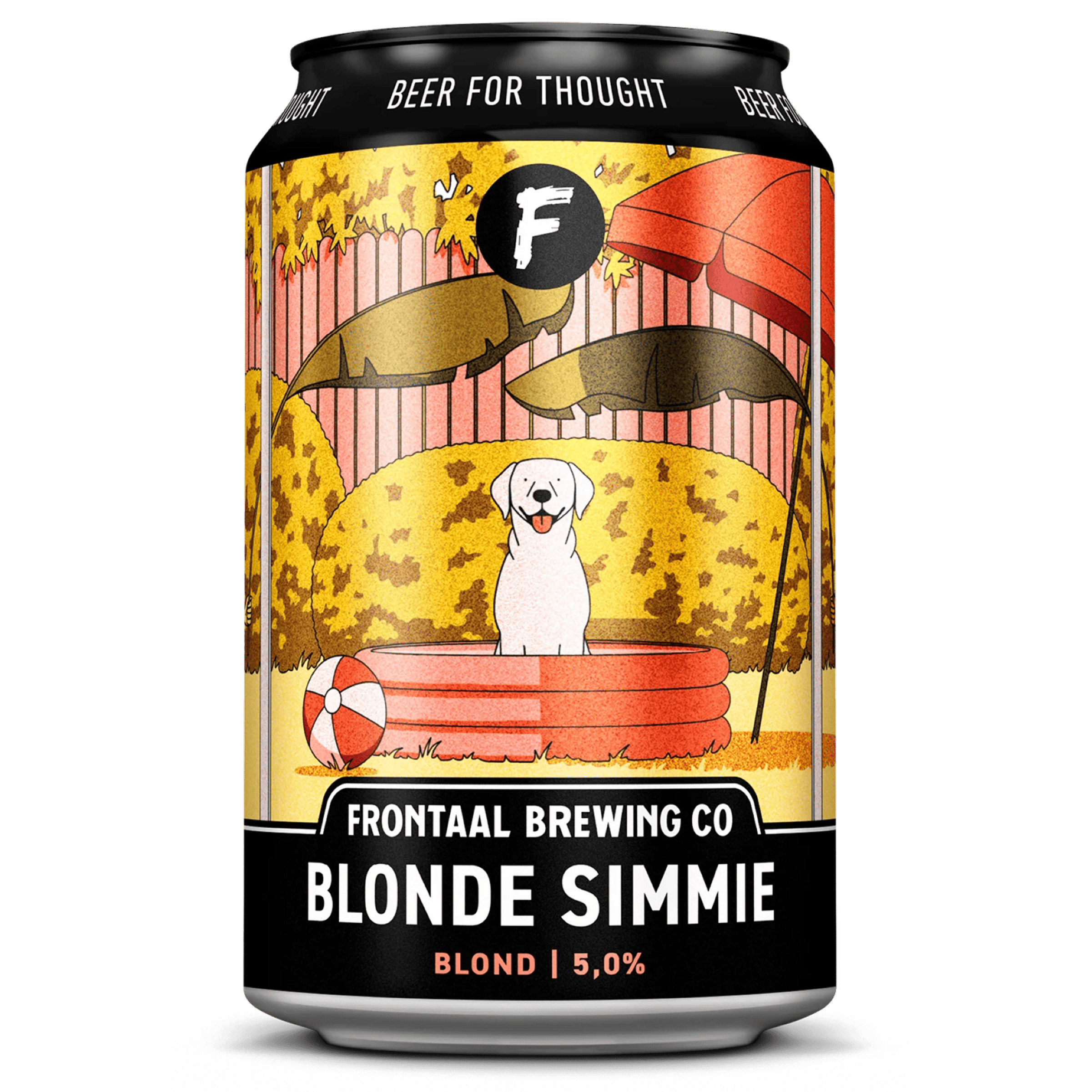 Frontaal BLONDE SIMMIE
