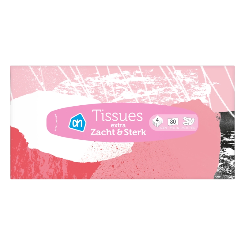 AH Tissues extra zacht & sterk 4 lagen