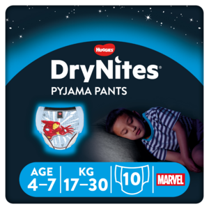 Huggies Drynites Boy 4-7