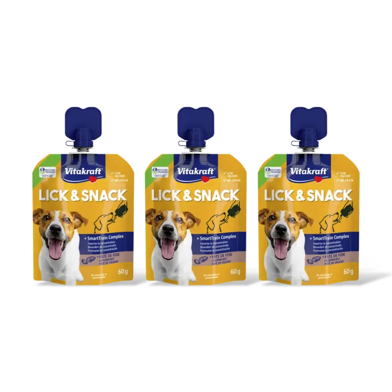 Vitakraft Lick & snack leverworst 3-pack