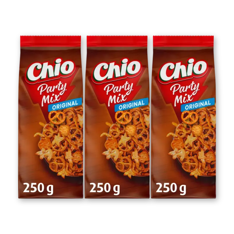 Chio Party mix original 3-pack