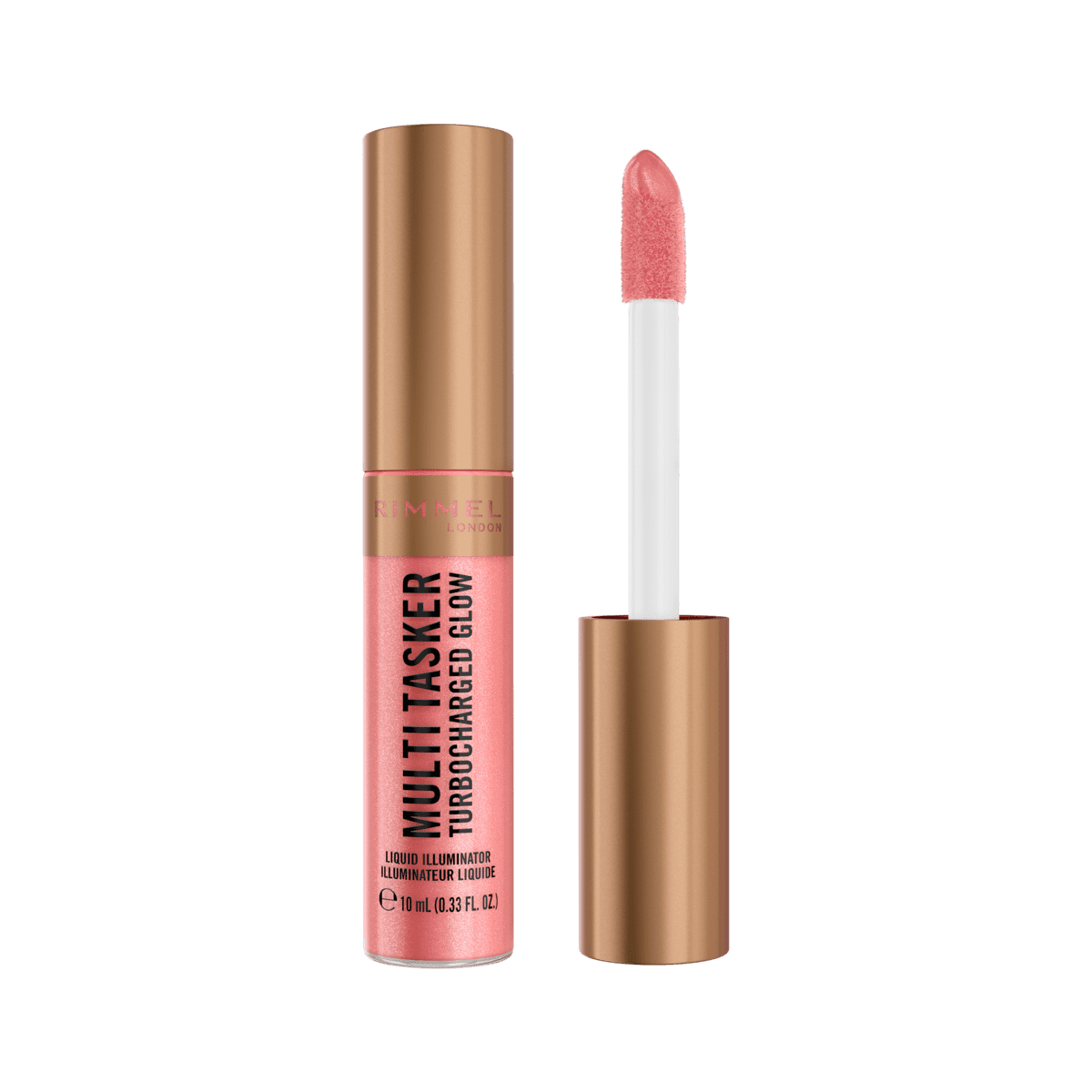 Rimmel London Multi-Tasker Turbocharged Glow Liquid Illuminator Blush 002