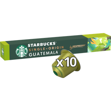 Starbucks by Nespresso Single-Origin Coffee Guatemala 10 Stuks 52 g