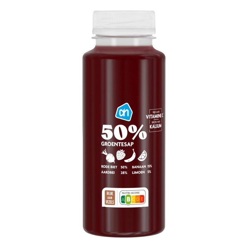 AH 50% Groentesap rode biet aardbei banaan