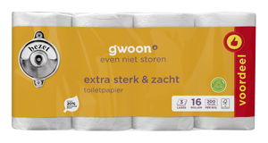 G'woon Toiletpapier 3 Laags