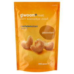 G'woon Cashewnoten Gezouten