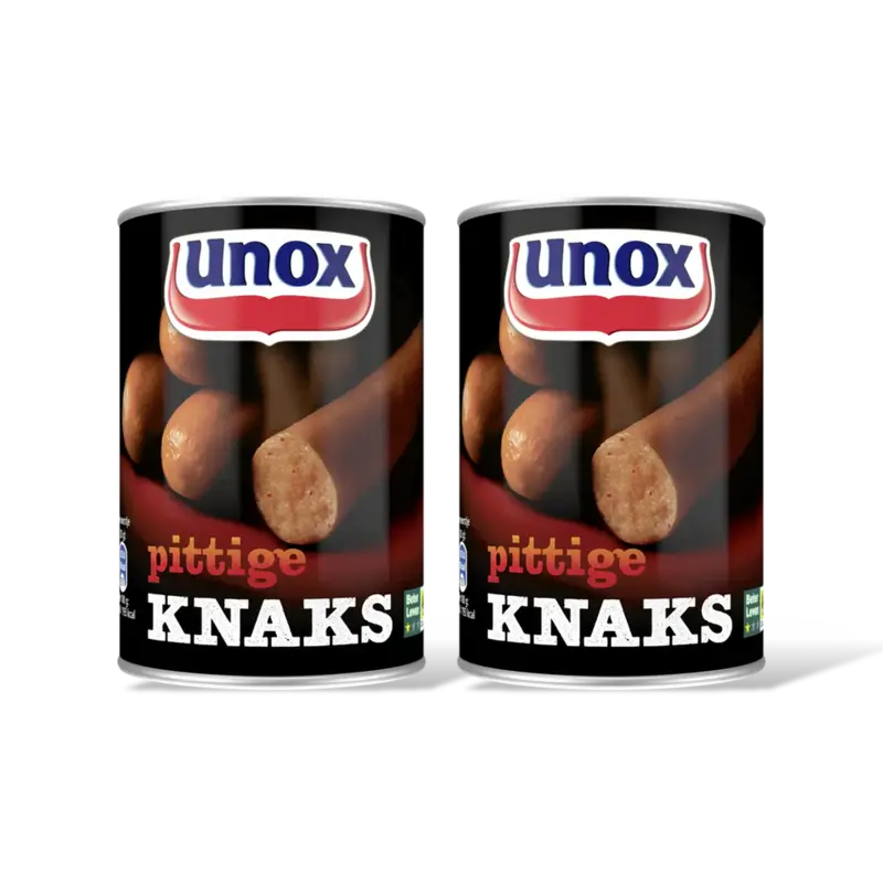 Unox Pittige knaks 2-pack