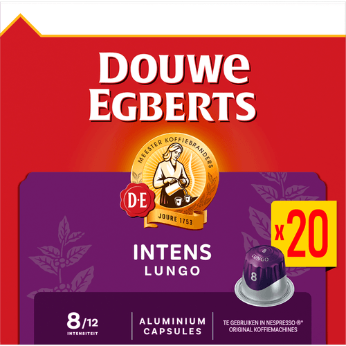 Douwe Egberts Lungo Intens koffiecups voordeelpak