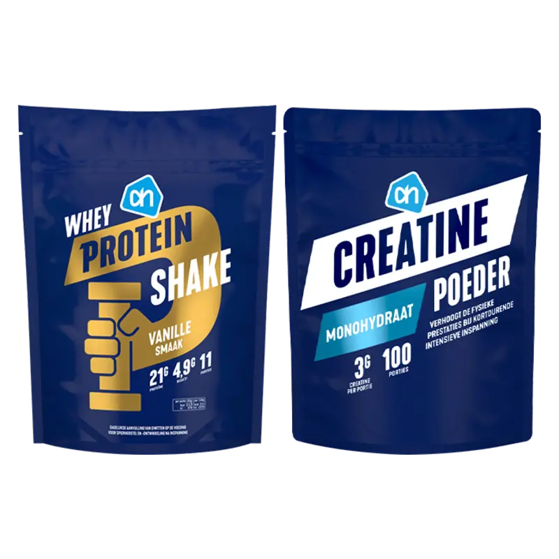 AH Whey Protein en creatine pakket