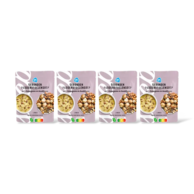 AH Gebonden paddenstoelensoep 4-pack