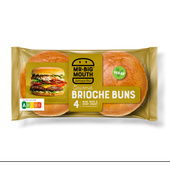 Mr Big Mouth brioche style bun