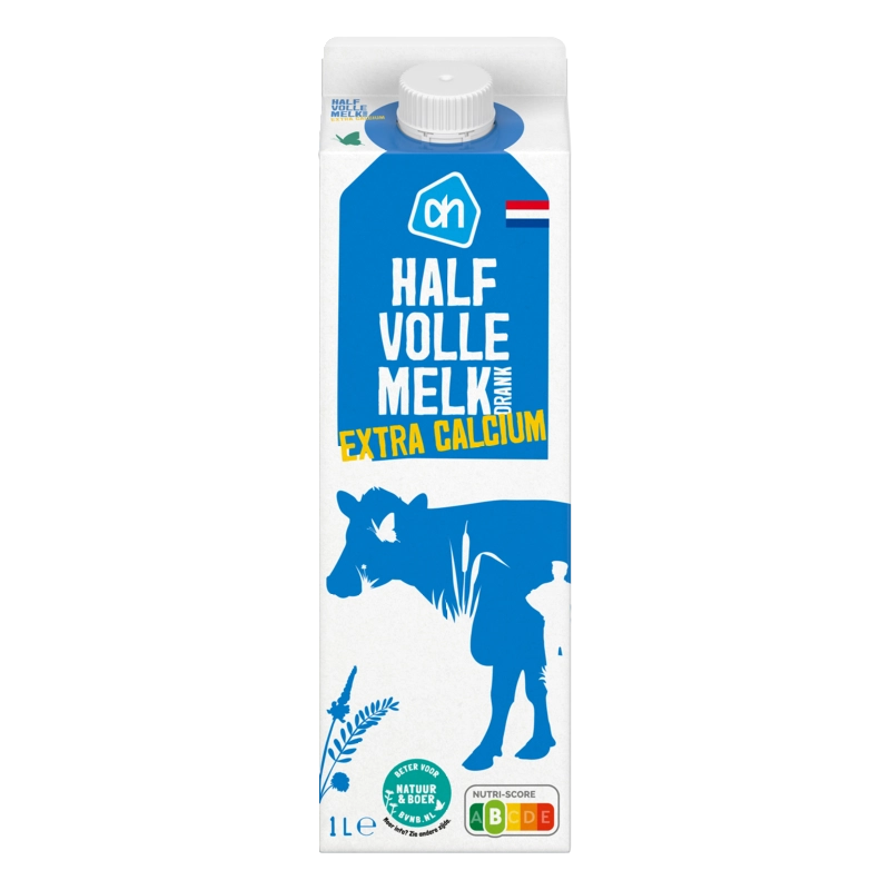 AH Halfvolle melkdrank extra calcium