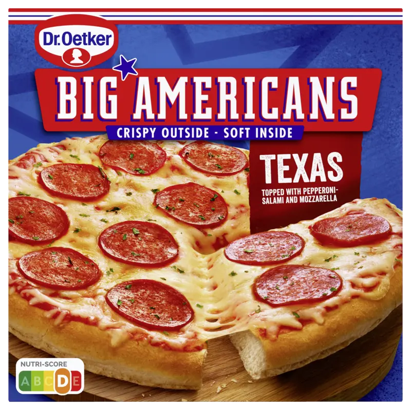Dr. Oetker Big Americans pizza Texas