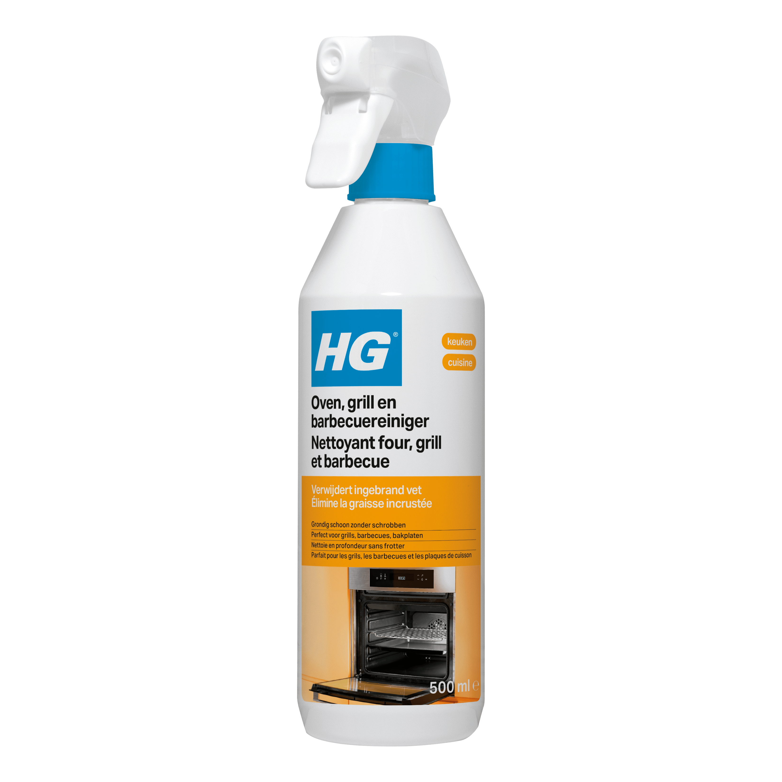 HG Oven, grill & barbecuereiniger spray
