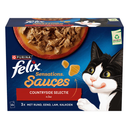 Felix Kattenvoer sensations countryside12 stuks