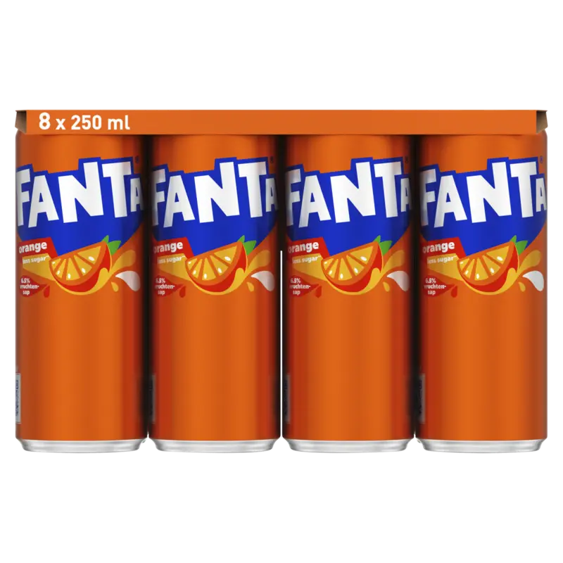 Fanta Orange 8-pack