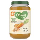Olvarit baby/peuter maaltijd wortel kip en rijst