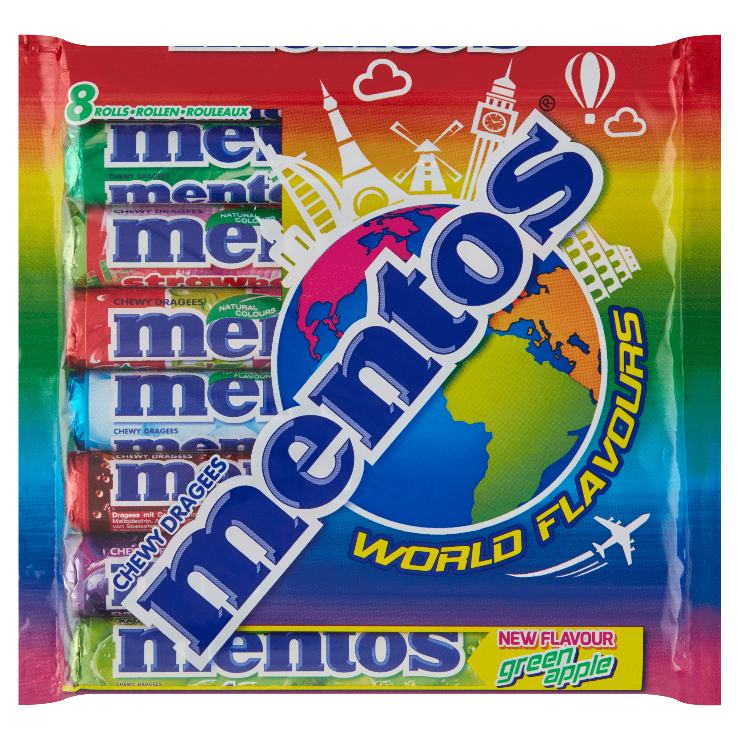 Mentos World Flavours 8-pack