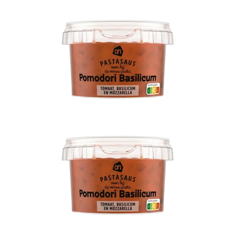 AH Pastasaus pomodori basilicum 2-pack