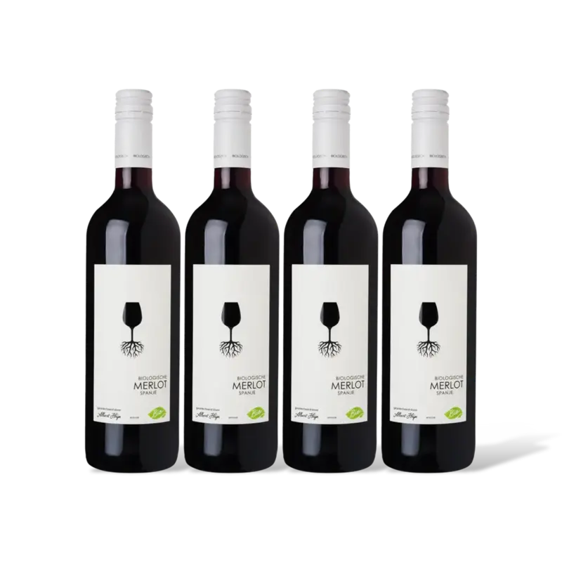 AH Biologisch Merlot 4 flessen