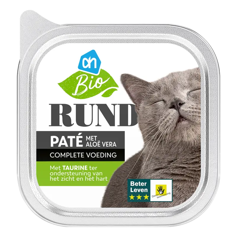 AH Biologisch Pate met rund met aloe vera
