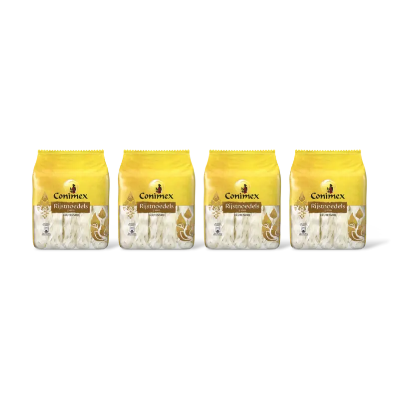 Conimex Rijstnoedels 5mm 4-pack