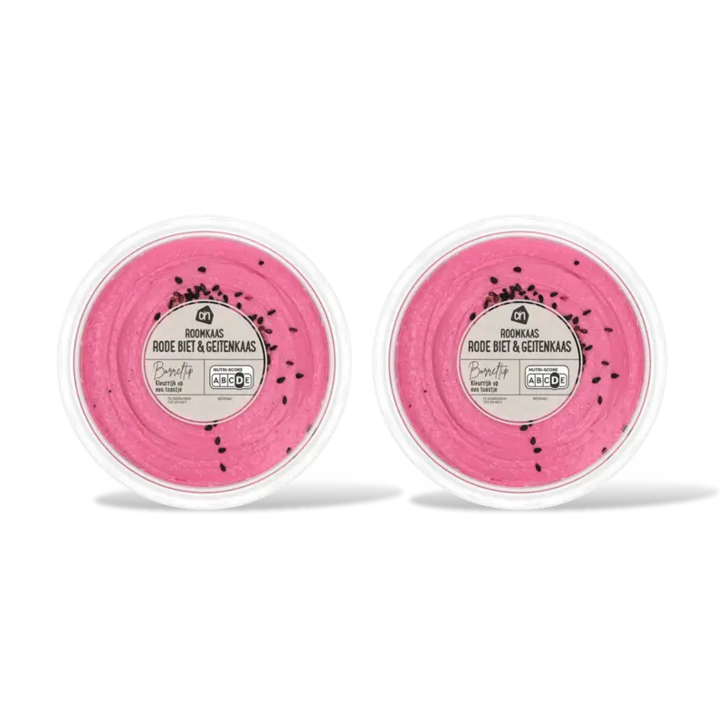 AH Roomkaas rode biet & geitenkaas 2-pack