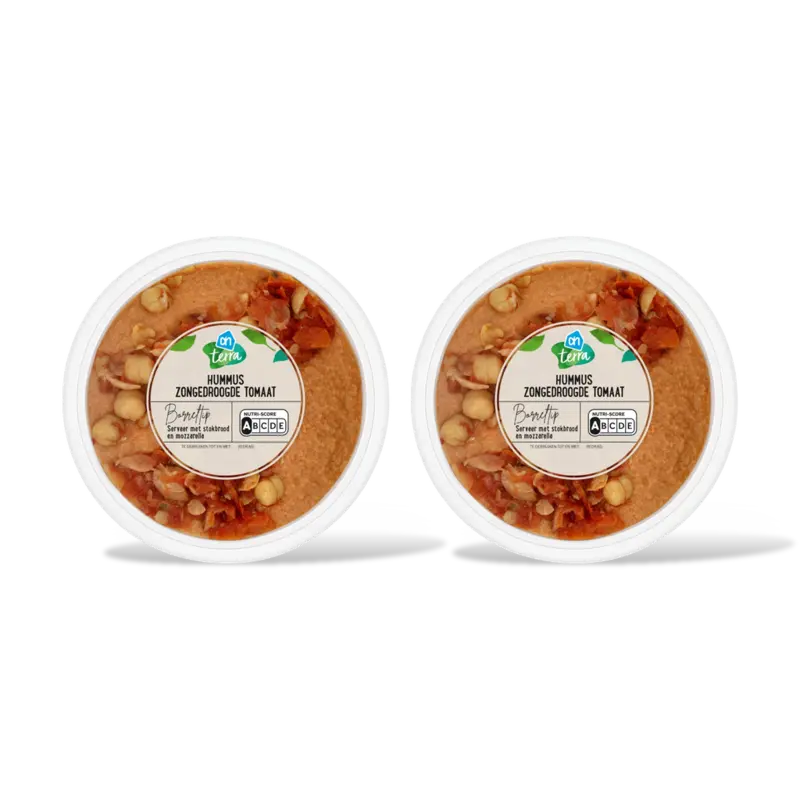 AH Terra Hummus zongedroogde tomaat 2-pack