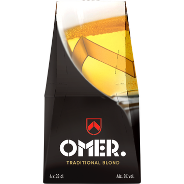 Omer. - Blond - Fles - 4 x 330ML