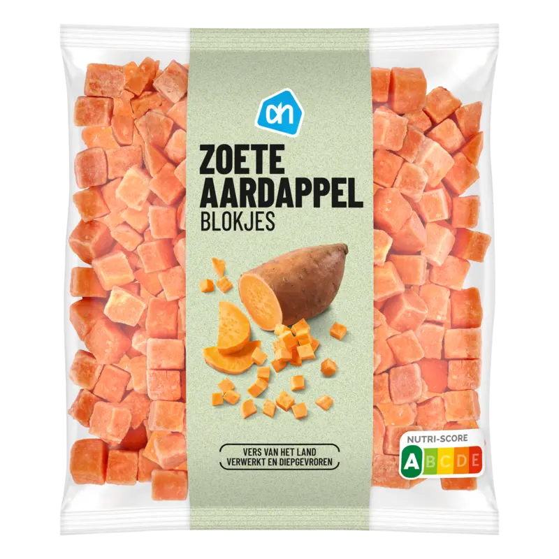 AH Zoete aardappelblokjes
