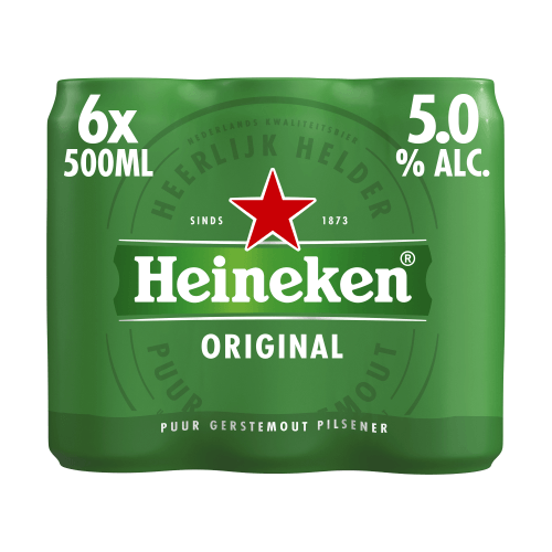 Heineken Pilsener 6x50 cl