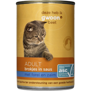 G'woon Kat Zalm Forel Reepjes