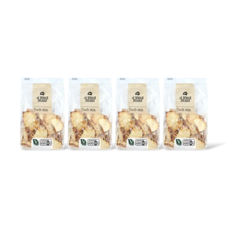 AH Le sfoglie zeezout 4-pack