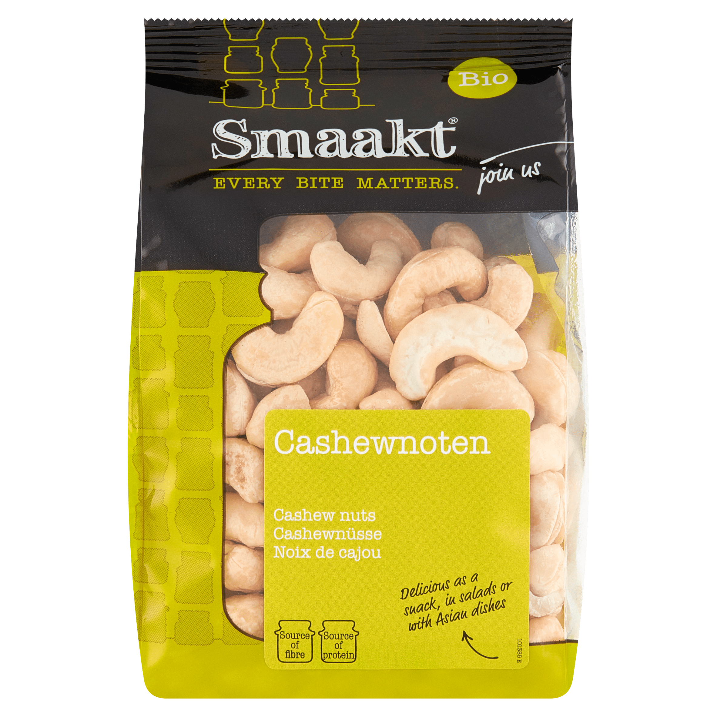 Smaakt Cashewnoten biologisch