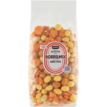 Jumbo Gezouten Borrelmix Asian Style 275 g