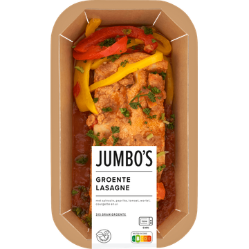 Jumbo's Verse Maaltijd Groente Lasagne 450 g