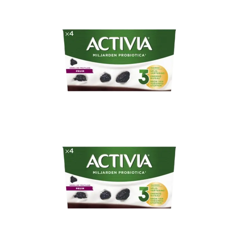 Activia Yoghurt pruim 2-pack