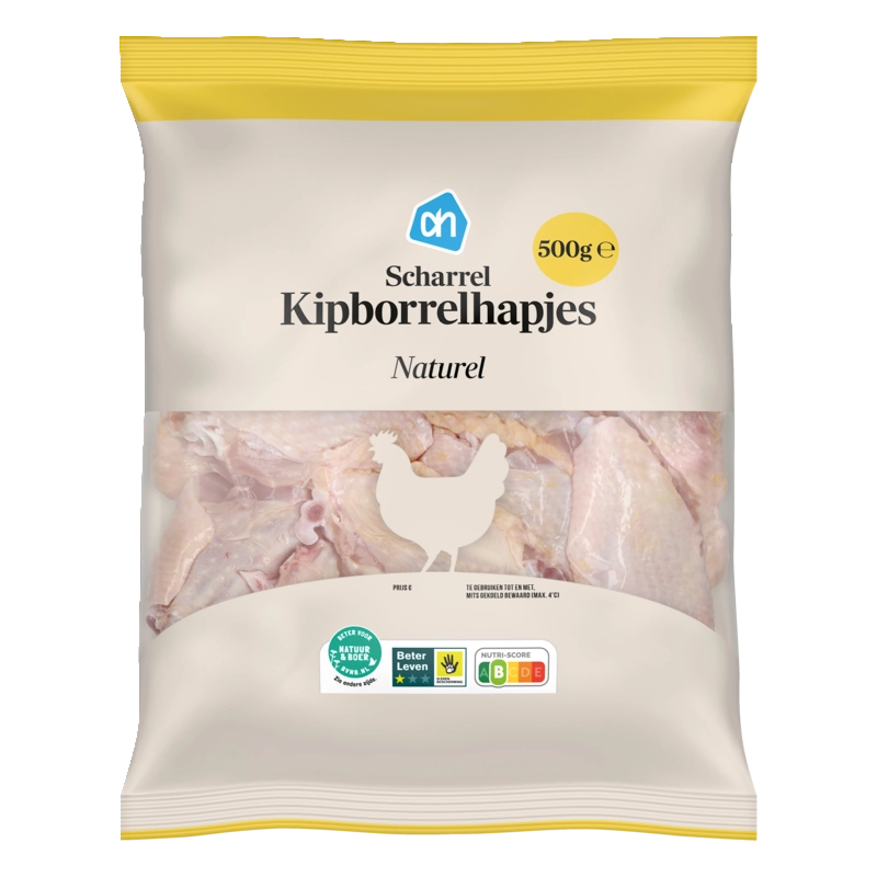 AH Scharrel kipborrelhapjes naturel