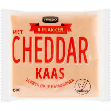 Jumbo Cheddar 8 Plakken 150 g