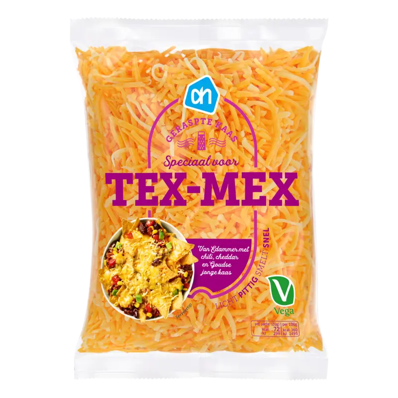 AH Tex-mex geraspte kaas